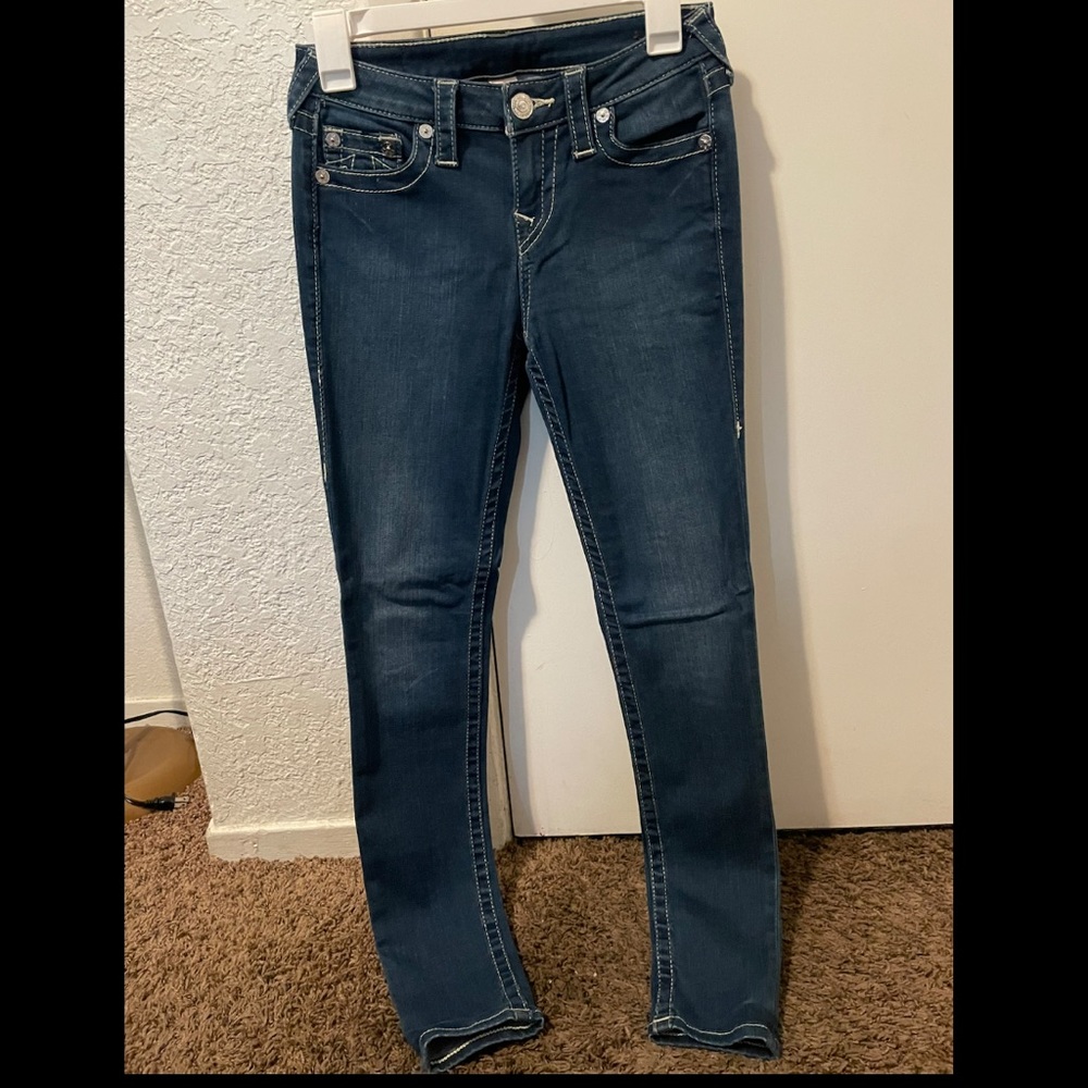 Dark blue true religion jeans size 26